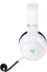 Razer Kaira Pro Wireless Gaming Headset for Xbox Series X|S and Xbox One, featuring 50mm TriForce Titanium Drivers, Dual Wireless & Bluetooth 5.0 Connectivity, Supercardioid and Mobile Mics, EQ Pairing Controls, in White.